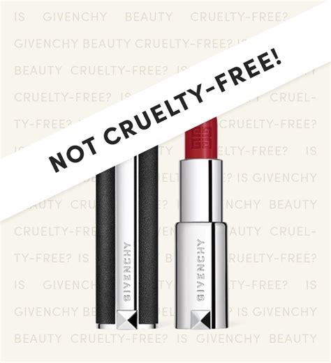 givenchy animal testing|Is Givenchy Inc. Cruelty.